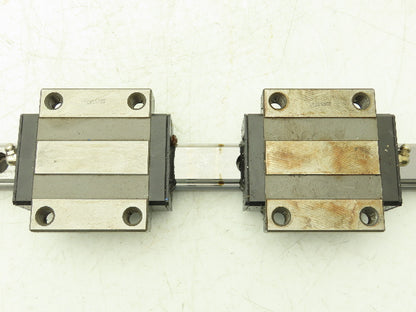 THK HSR30 Linear Bearing 2-Block Guide Rail 30mm x 600mm 23-1/2"