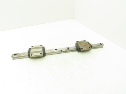 THK HSR30 Linear Bearing 2-Block Guide Rail 30mm x 600mm 23-1/2"