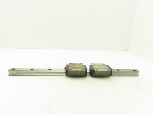 THK HSR30 Linear Bearing 2-Block Guide Rail 30mm x 600mm 23-1/2"
