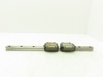 THK HSR30 Linear Bearing 2-Block Guide Rail 30mm x 600mm 23-1/2"