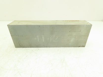 4142 Alloy Steel Flat Bar Stock 2"x 3-1/2"x 10-5/8" Rectangle 22lbs