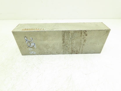 4142 Alloy Steel Flat Bar Stock 2"x 3-1/2"x 10-5/8" Rectangle 22lbs