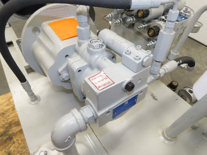 Tec-Hackett F-3096-B Hydraulic Power Unit 20 Gal 4GPM 3000PSI Continental Valves