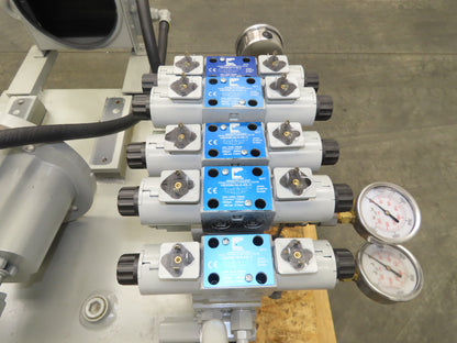 Tec-Hackett F-3096-B Hydraulic Power Unit 20 Gal 4GPM 3000PSI Continental Valves