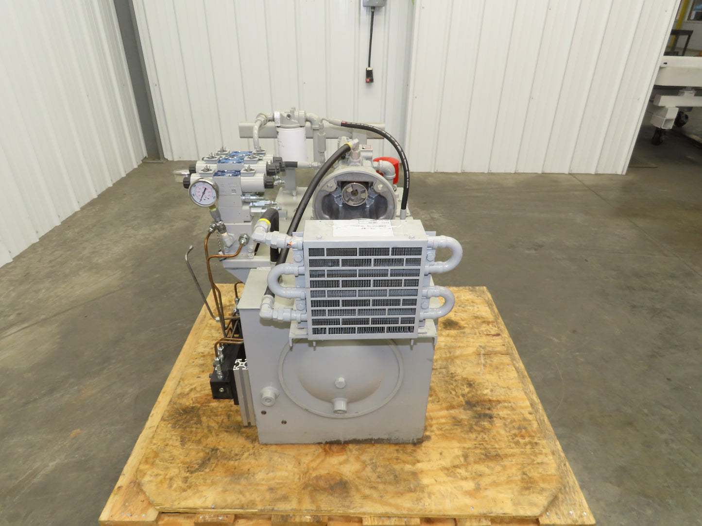 Tec-Hackett F-3096-B Hydraulic Power Unit 20 Gal 4GPM 3000PSI Continental Valves