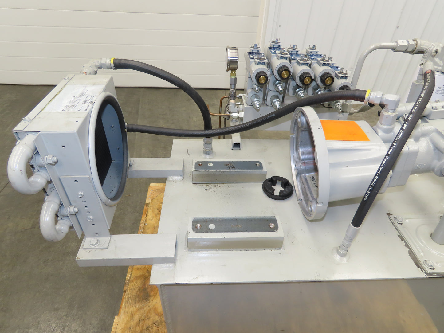 Tec-Hackett F-3096-B Hydraulic Power Unit 20 Gal 4GPM 3000PSI Continental Valves