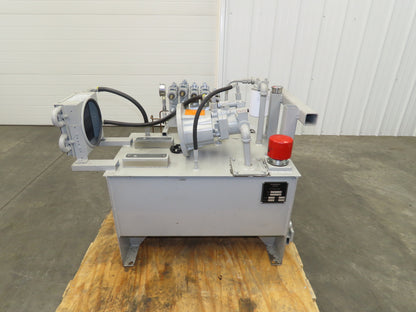 Tec-Hackett F-3096-B Hydraulic Power Unit 20 Gal 4GPM 3000PSI Continental Valves