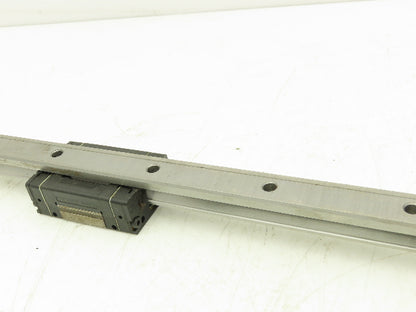 THK SSR20 Linear Bearing 2-Block Guide Rail 20mm x 760mm 29-7/8"