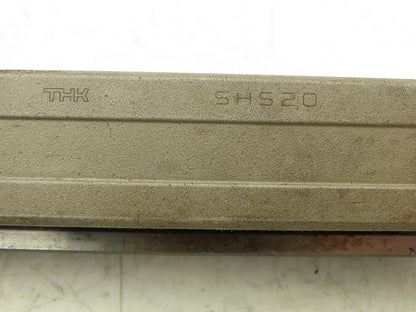 THK SHS20 Linear Bearing 1-Block Guide Rail 20mm x 520mm 20-1/2"