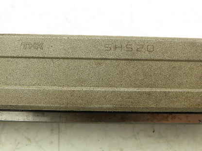 THK SHS20 Linear Bearing 1-Block Guide Rail 20mm x 520mm 20-1/2"