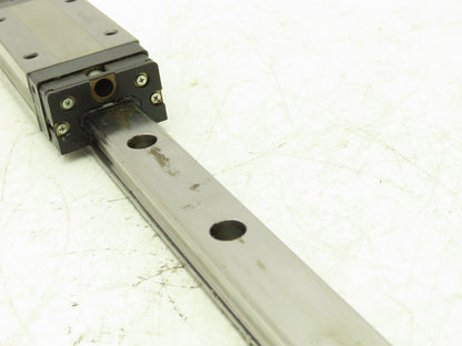 THK SHS20 Linear Bearing 1-Block Guide Rail 20mm x 520mm 20-1/2"