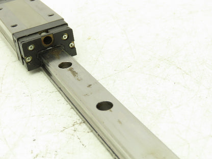 THK SHS20 Linear Bearing 1-Block Guide Rail 20mm x 520mm 20-1/2"