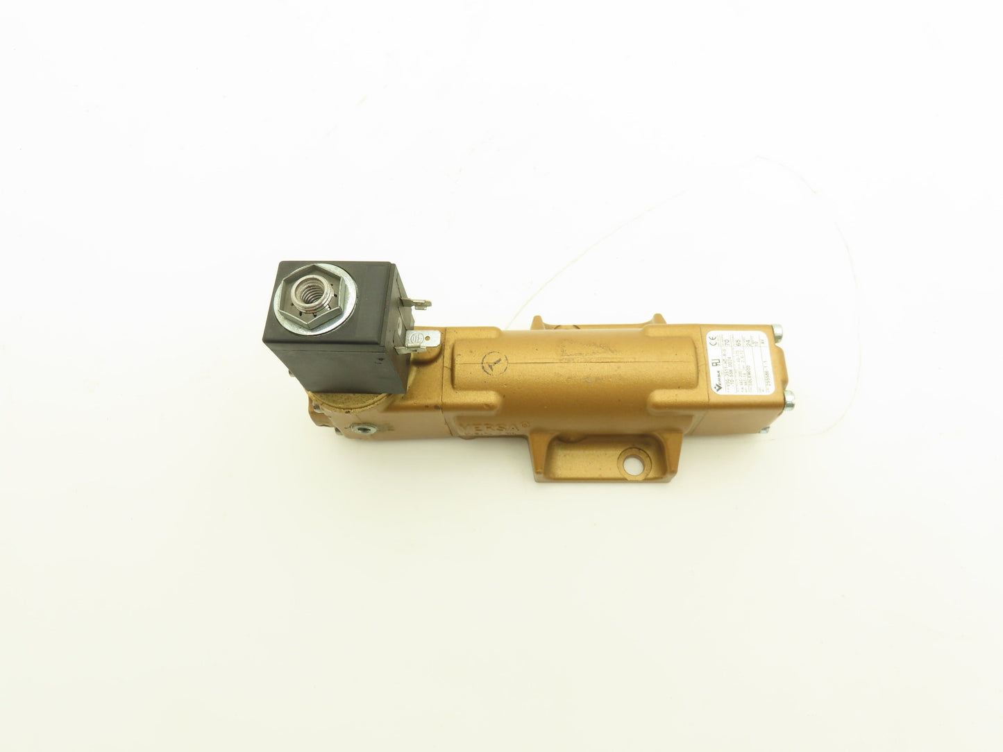 Versa VSG-3511-HC-M-U-10-55M-D024 Solenoid Valve 200psig Vacuum 70Vac/24Vdc