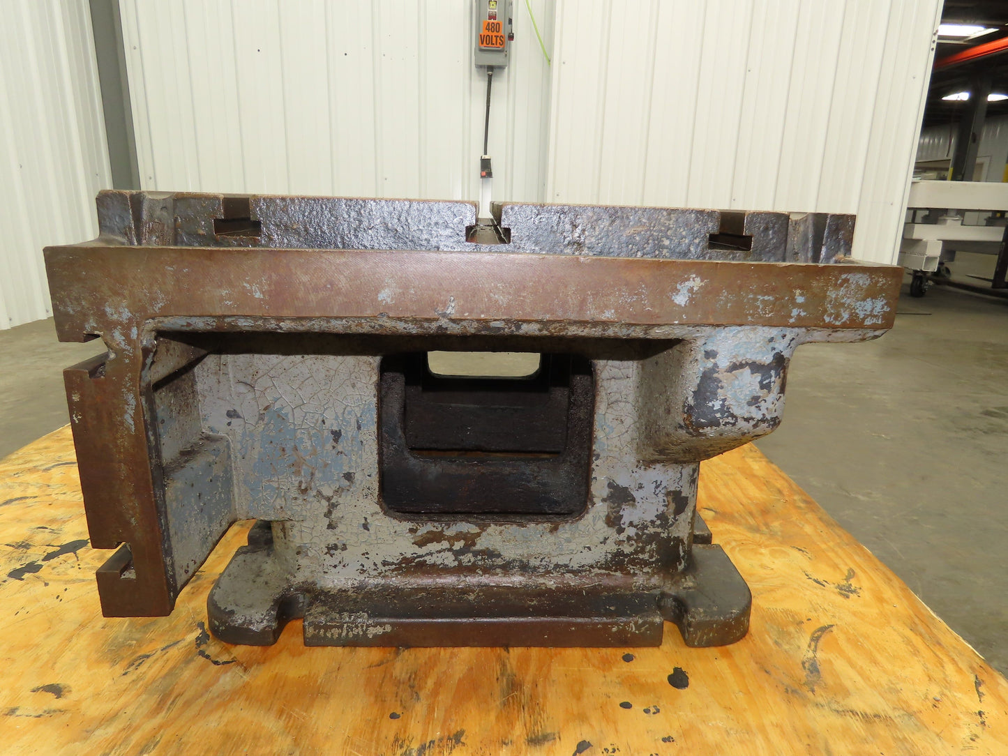 CNC Milling Machine T-Slot Table 22"x28" Steel Cast Iron Slotted Fixture Plate