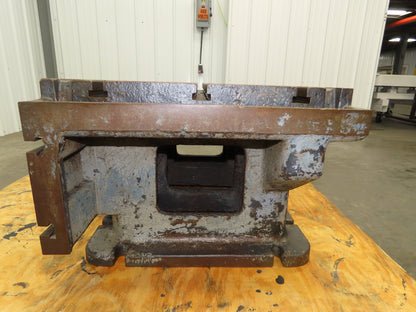 CNC Milling Machine T-Slot Table 22"x28" Steel Cast Iron Slotted Fixture Plate