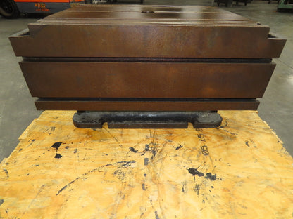 CNC Milling Machine T-Slot Table 22"x28" Steel Cast Iron Slotted Fixture Plate