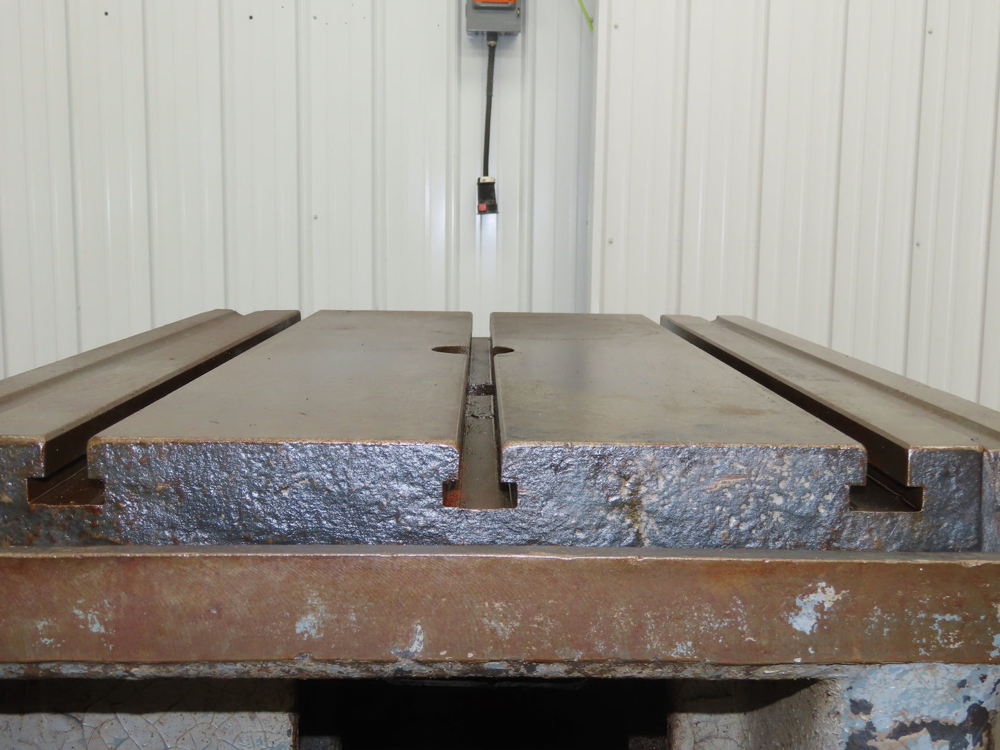 CNC Milling Machine T-Slot Table 22"x28" Steel Cast Iron Slotted Fixture Plate