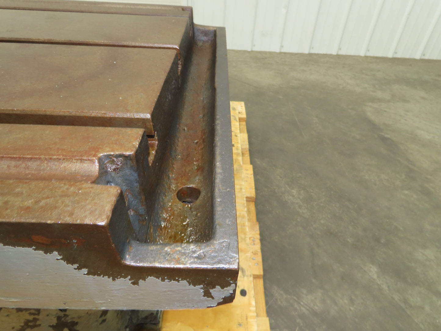 CNC Milling Machine T-Slot Table 22"x28" Steel Cast Iron Slotted Fixture Plate