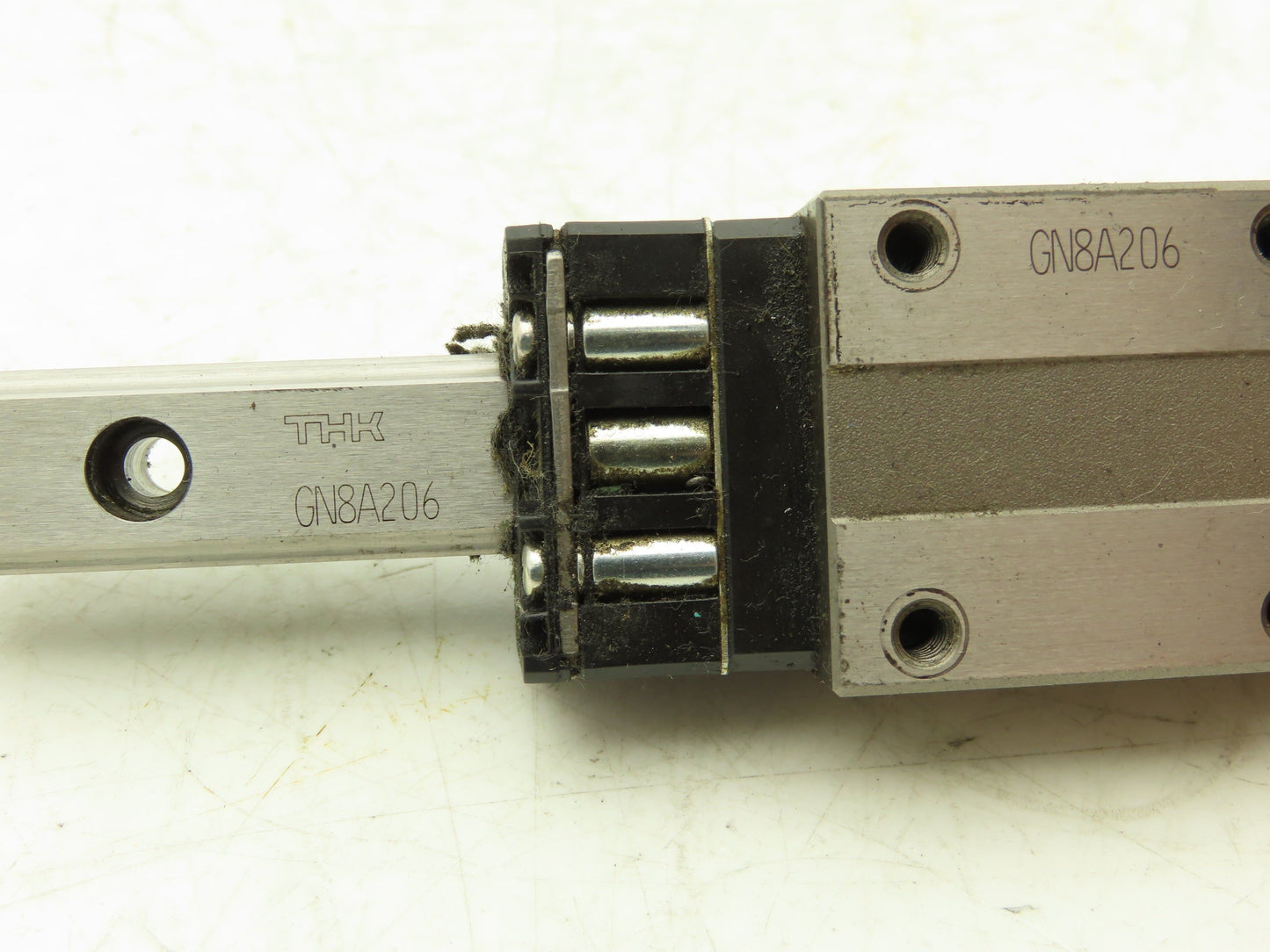 THK HSR15 Linear Bearing 2-Block Guide Rail 15mm x 400mm 15-3/4" Lot of 2