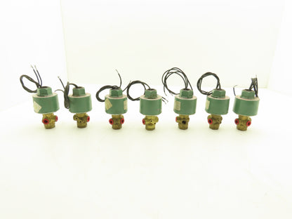 Asco Redhat 8320A86 Solenoid Valve 3 Way 40psi 1/4 NPT 120VAC Lot of 7