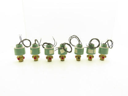 Asco Redhat 8320A86 Solenoid Valve 3 Way 40psi 1/4 NPT 120VAC Lot of 7