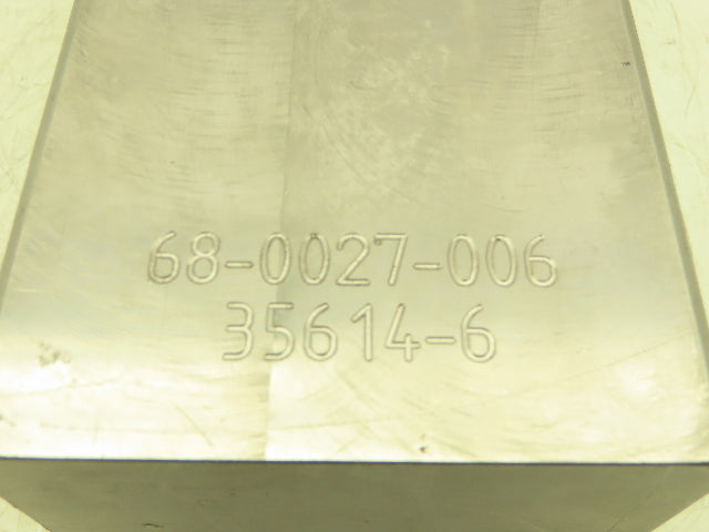 4140/4142 Alloy Steel Precision Ground Flat Bar 4"x 4-1/4"x 9-5/8" Beveled 46lbs