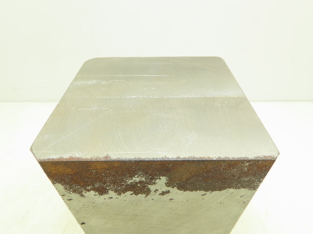 4140/4142 Alloy Steel Precision Ground Flat Bar 4"x 4-1/4"x 9-5/8" Beveled 46lbs