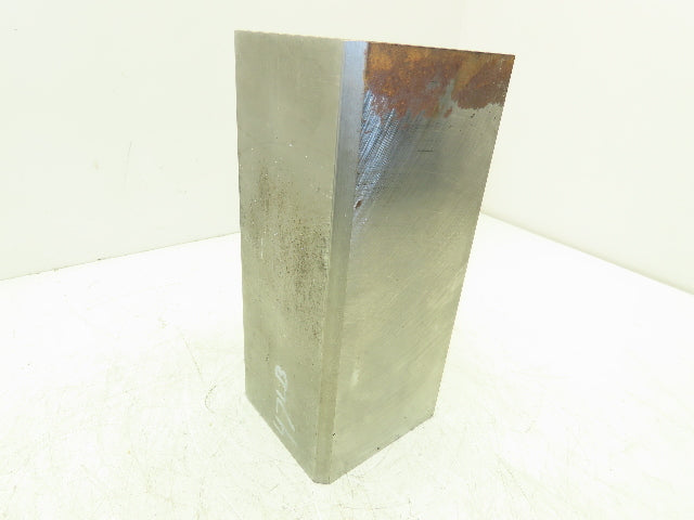 4140/4142 Alloy Steel Precision Ground Flat Bar 4"x 4-1/4"x 9-5/8" Beveled 46lbs