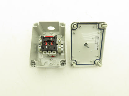 VC2GUN Switch Control Station 25A Enclosed Disconnect 15Hp @ 600vac