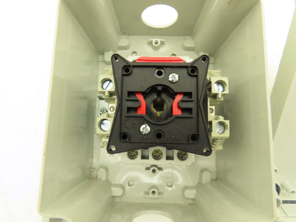 VC2GUN Switch Control Station 25A Enclosed Disconnect 15Hp @ 600vac