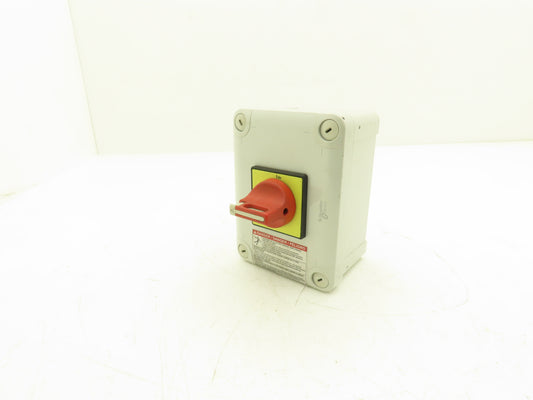 VC2GUN Switch Control Station 25A Enclosed Disconnect 15Hp @ 600vac