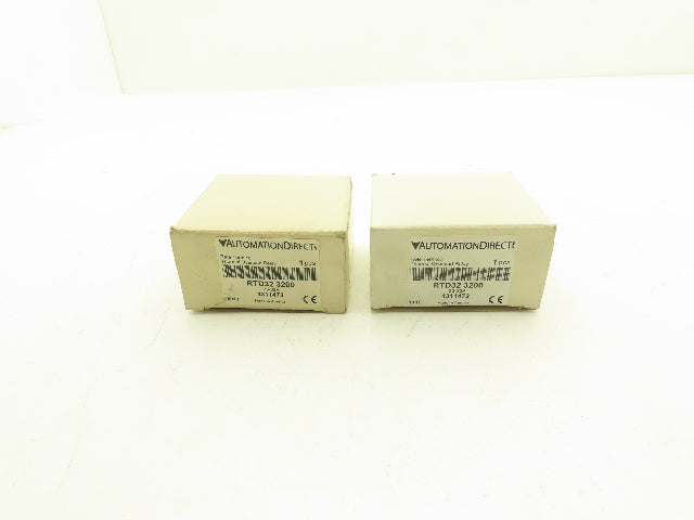 Automation Direct RTD32 3200 Thermal Overload Relay 23-32A 600VAC Lot of 2