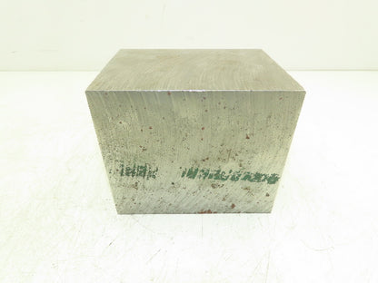 1018 Carbon Steel Flat Ground Bar Stock 4"x 4-1/2"x 5-1/4" 27Lbs