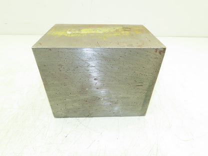 1018 Carbon Steel Flat Ground Bar Stock 3-3/4"x 4-1/2"x 5-1/2"  26Lbs
