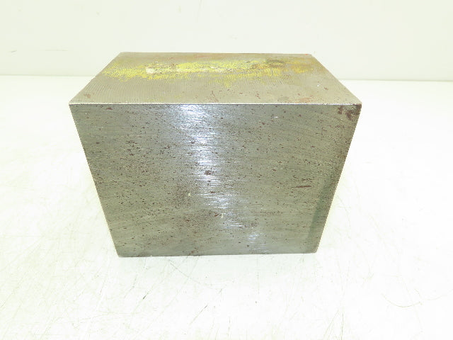 1018 Carbon Steel Flat Ground Bar Stock 3-3/4"x 4-1/2"x 5-1/2"  26Lbs