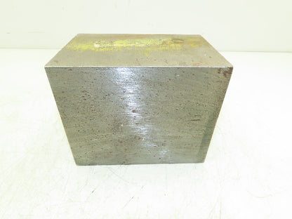 1018 Carbon Steel Flat Ground Bar Stock 3-3/4"x 4-1/2"x 5-1/2"  26Lbs