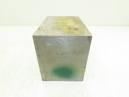 1018 Carbon Steel Flat Ground Bar Stock 3-3/4"x 4-1/2"x 5-1/2"  26Lbs