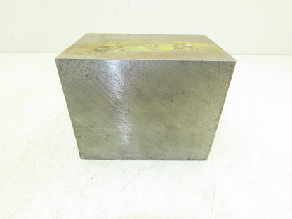 1018 Carbon Steel Flat Ground Bar Stock 3-3/4"x 4-1/2"x 5-1/2"  26Lbs