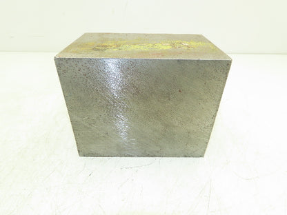 1018 Carbon Steel Flat Ground Bar Stock 3-3/4"x 4-1/2"x 5-1/2"  26Lbs