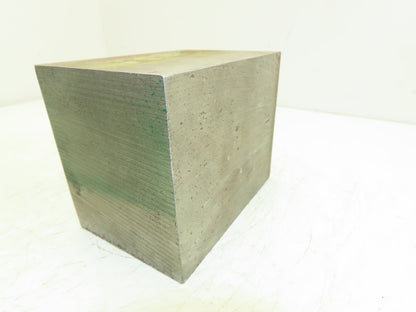 1018 Carbon Steel Flat Ground Bar Stock 3-3/4"x 4-1/2"x 5-1/2"  26Lbs