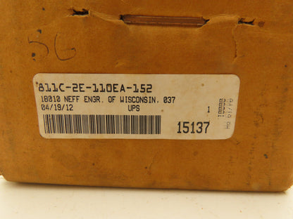 MAC 811C-2E-110EA-152 Pneumatic Air Solenoid Valve 120V 150 PSI 1/4" NPT 5 Way