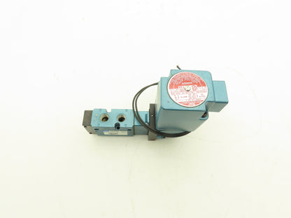 MAC 811C-2E-110EA-152 Pneumatic Air Solenoid Valve 120V 150 PSI 1/4" NPT 5 Way