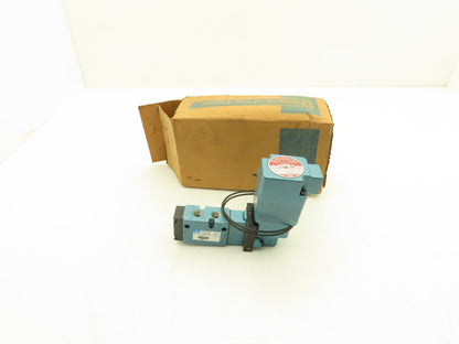 MAC 811C-2E-110EA-152 Pneumatic Air Solenoid Valve 120V 150 PSI 1/4" NPT 5 Way