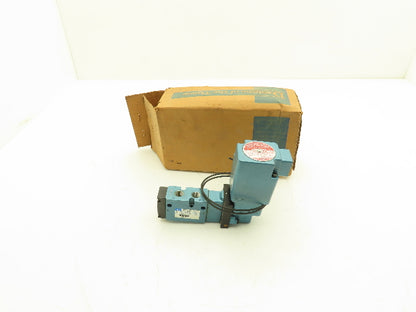 MAC 811C-2E-110EA-152 Pneumatic Air Solenoid Valve 120V 150 PSI 1/4" NPT 5 Way
