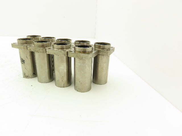 ASK 20 Linear Ball Bushing Bearing 4-Bolt Flange 20mm Rod Lot of 9