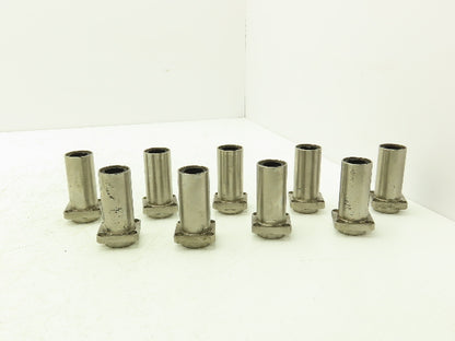 ASK 20 Linear Ball Bushing Bearing 4-Bolt Flange 20mm Rod Lot of 9