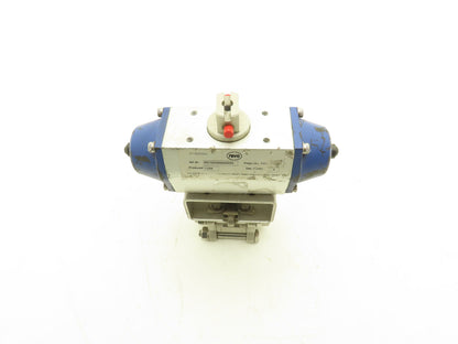 Revo RD7002004000000 Quarter Turn Actuator with 3/4" Butt Weld ball valve