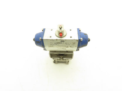 Revo RD7002004000000 Quarter Turn Actuator with 3/4" Butt Weld ball valve