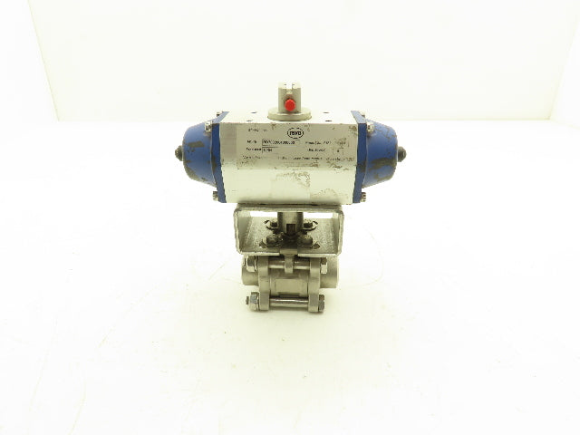 Revo RD7002004000000 Quarter Turn Actuator with 3/4" Butt Weld ball valve