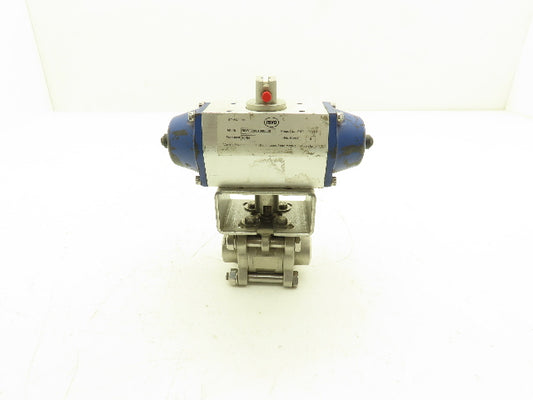 Revo RD7002004000000 Quarter Turn Actuator with 3/4" Butt Weld ball valve